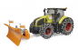 Preview: Claas Axion 950 mit Schneekette und Räumschild